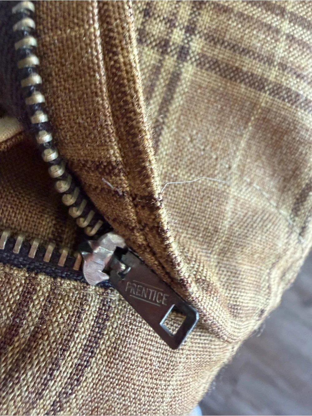 Vintage Men’s Pants - Mustard/Tan - Authentic Talon Fastener and Prentice Zipper